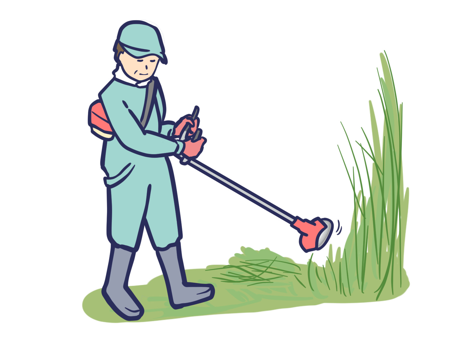 頑固な雑草や外来種等の草刈りはプロにお任せください。